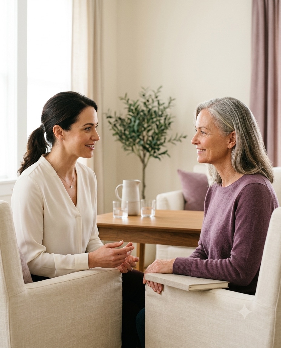 Unhurried menopause consultation with a specialist at Florida Aesthetics and Wellness in Brandon FL