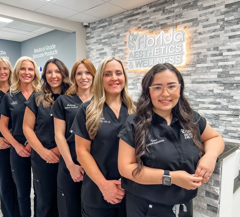 The Florida Aesthetics and Wellness team at our Brandon FL medspa